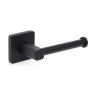 Porta-Rolos Simples Nero Inox Preto Tatay