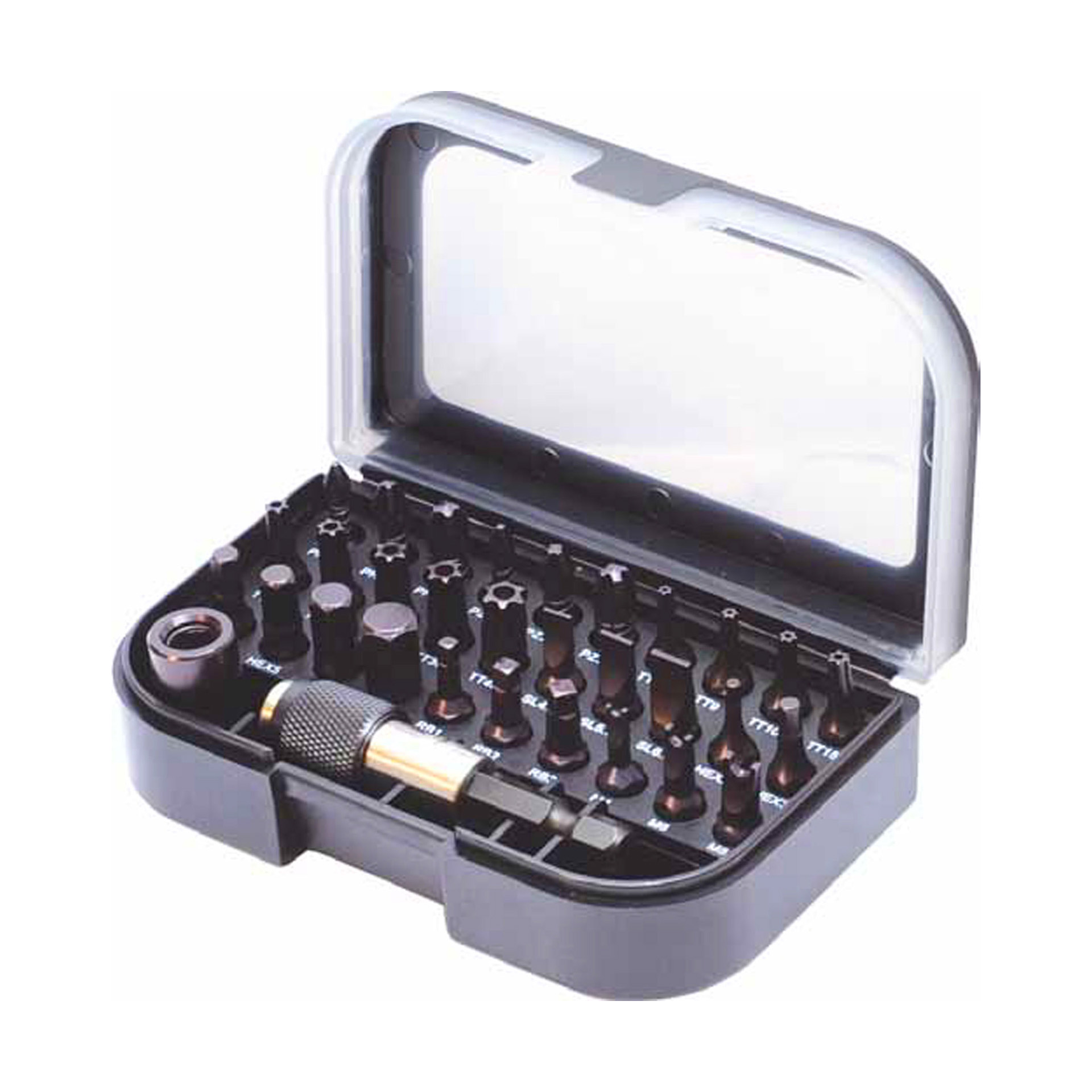 Jogo 32 Bits Sextavados Macfer 1/4"