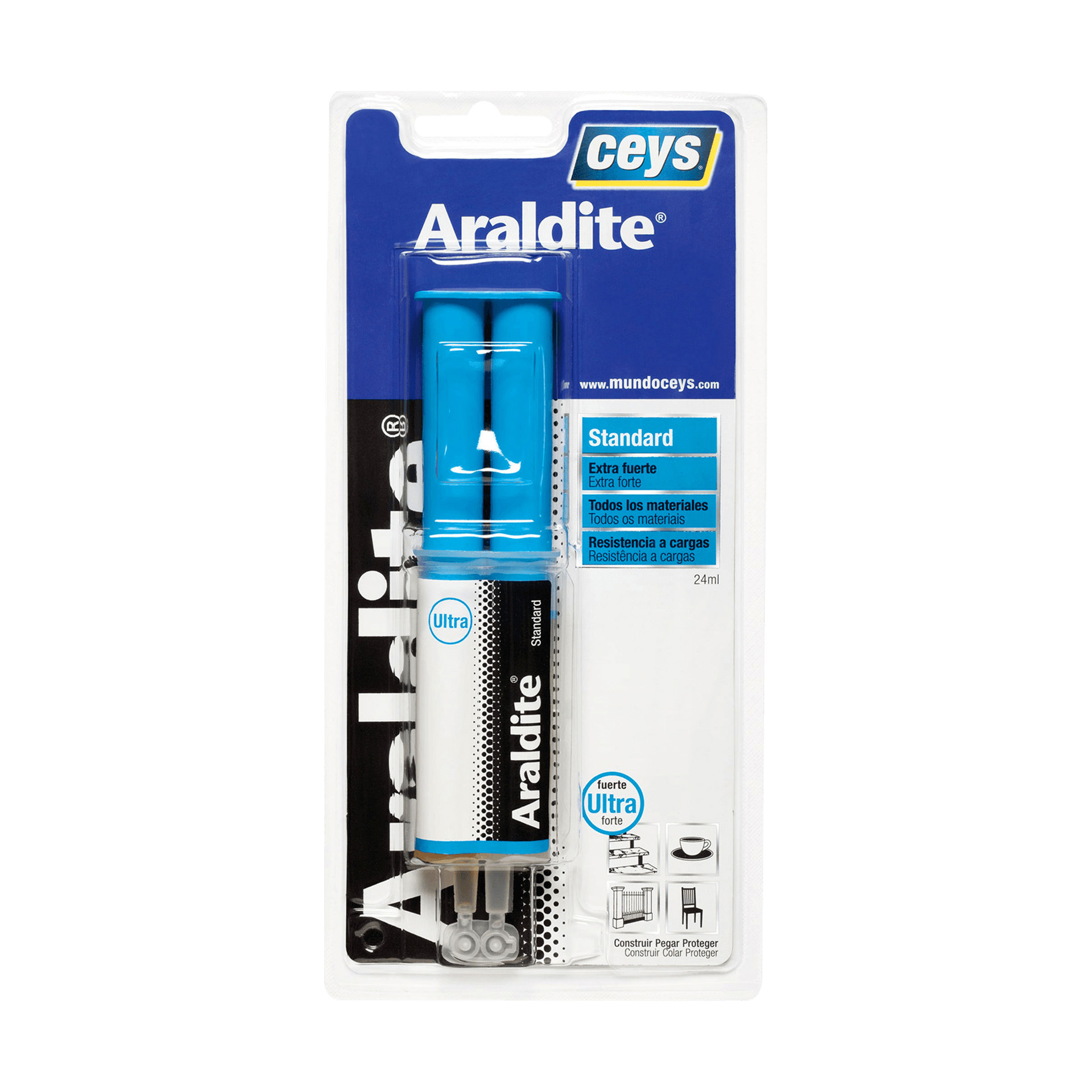 Cola Epóxi Standard Ceys 2x12ml