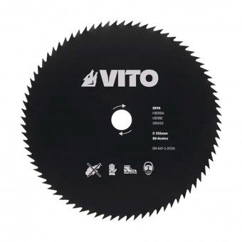 Disco de Corte para Roadora 80 Dentes 255x1,4x25,4mm Vito