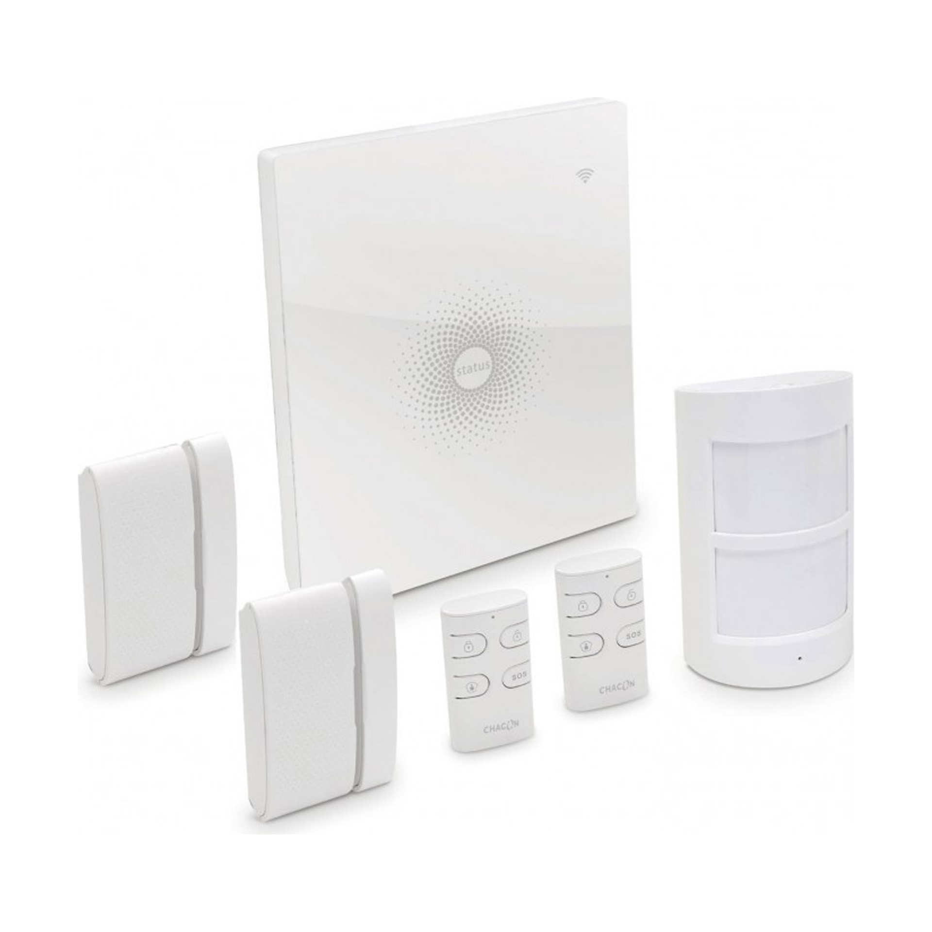 Sistema de Alarme WiFi Sem Fios Multizona