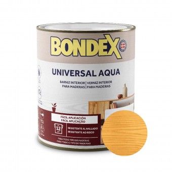 Bondex Universal Verniz Base Aquosa Mate Incolor 750ml