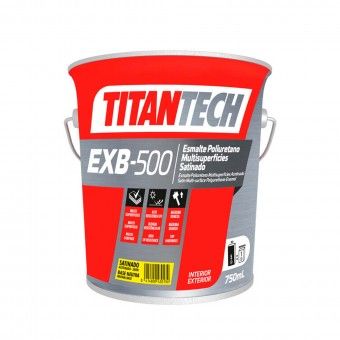 Esmalte Poliuretano Multisuperfcies Acetinado EXB-500 4L Titan Tech