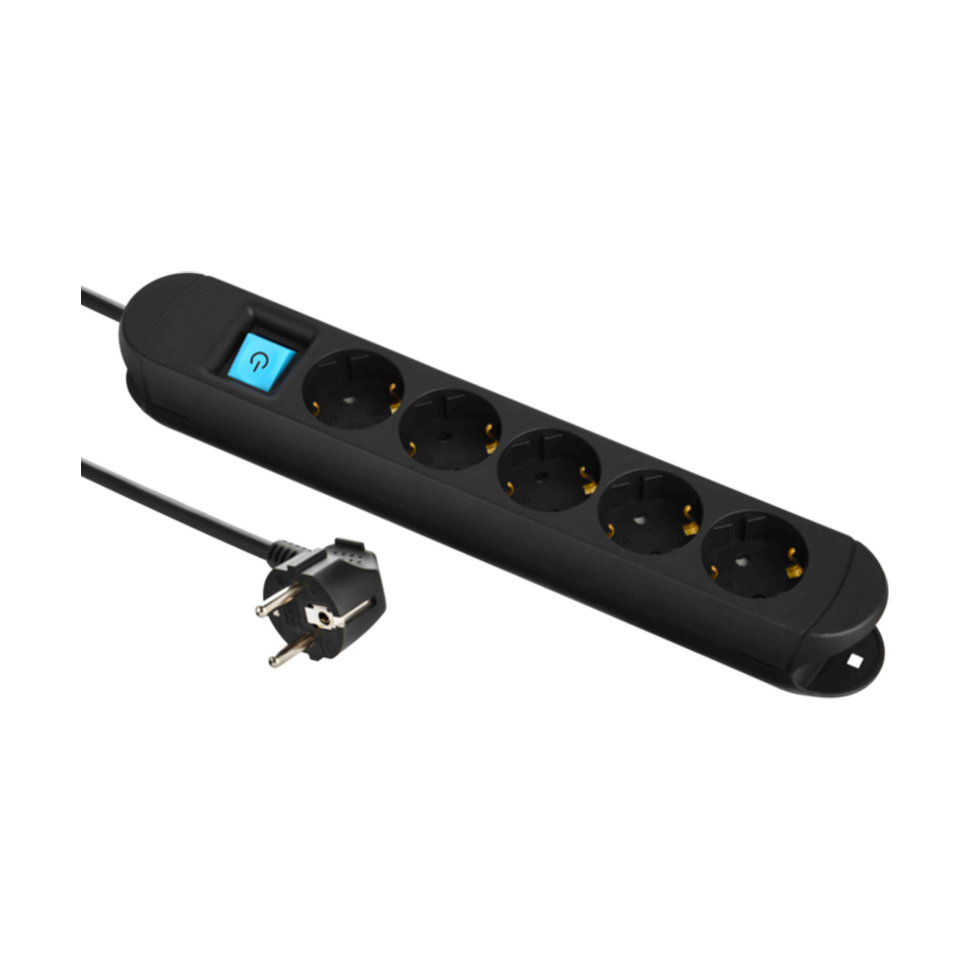 Extensão 5 Tomadas com Interruptor e Íman