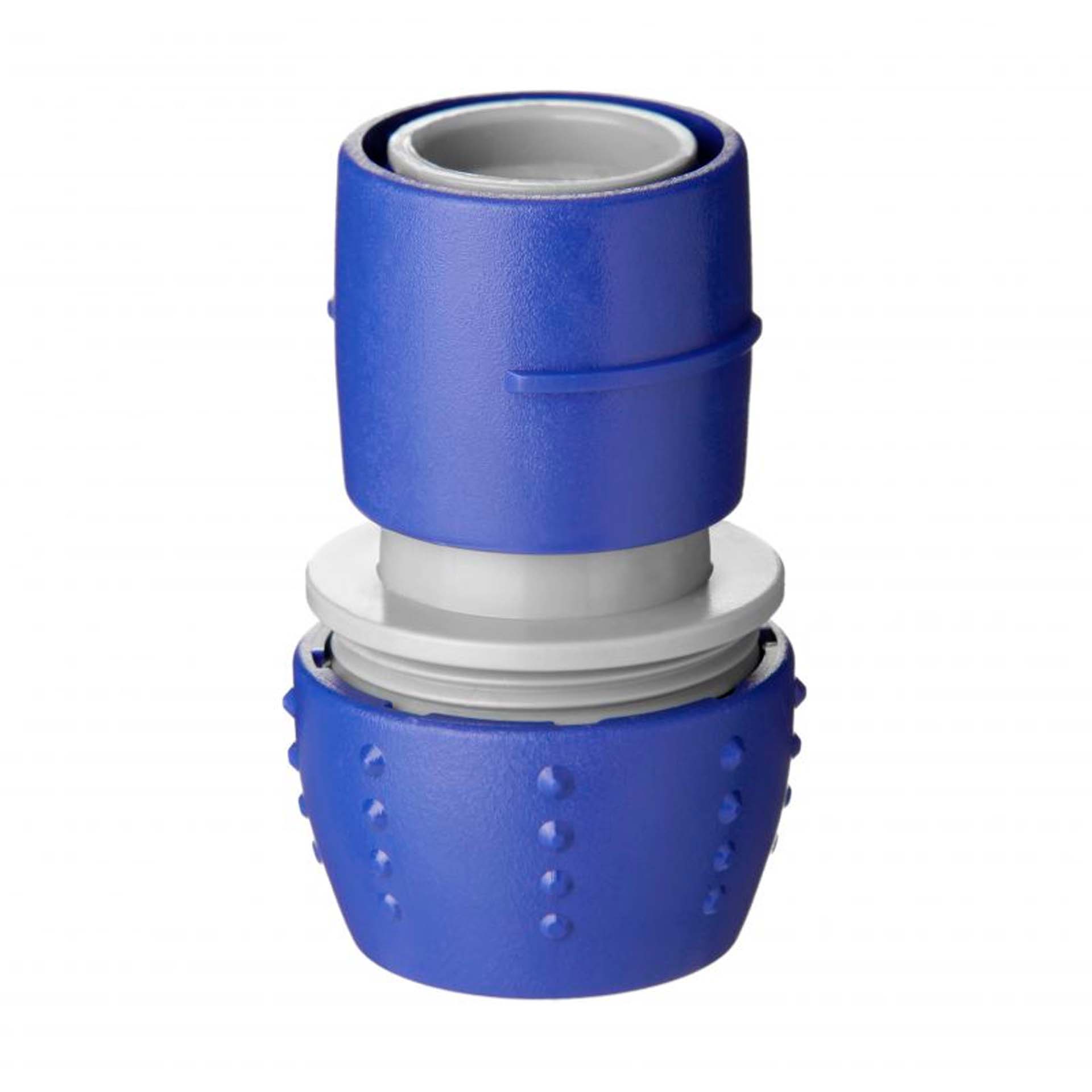 Junção Mangueira Rápida Granel Plástico Azul 19mm Tatay