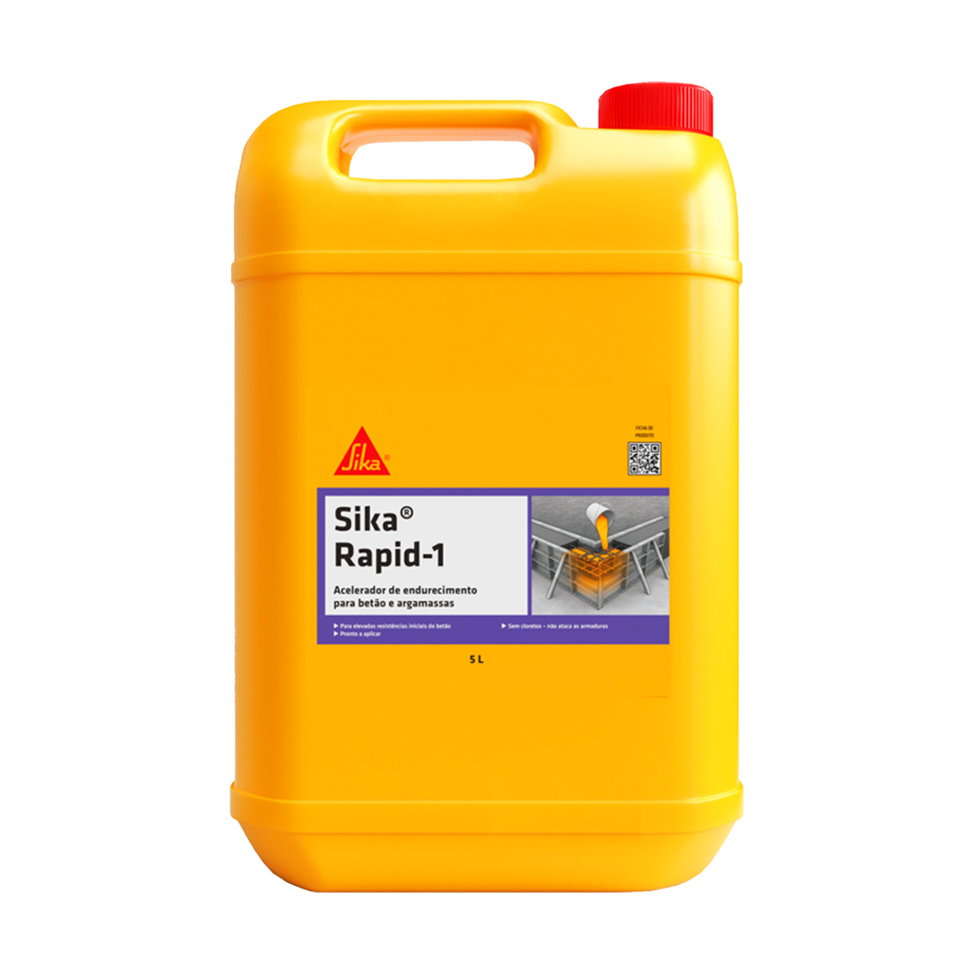 Acelerador Presa Sika Rapid 1 5L