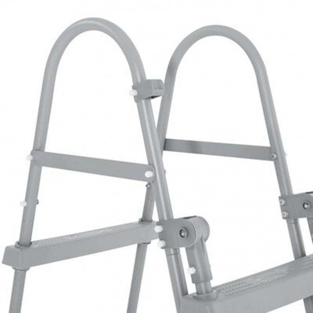 Escada para Piscina de Ferro e Plástico 107cm BestWay Escada para Piscina de Ferro e Plástico 107cm BestWay