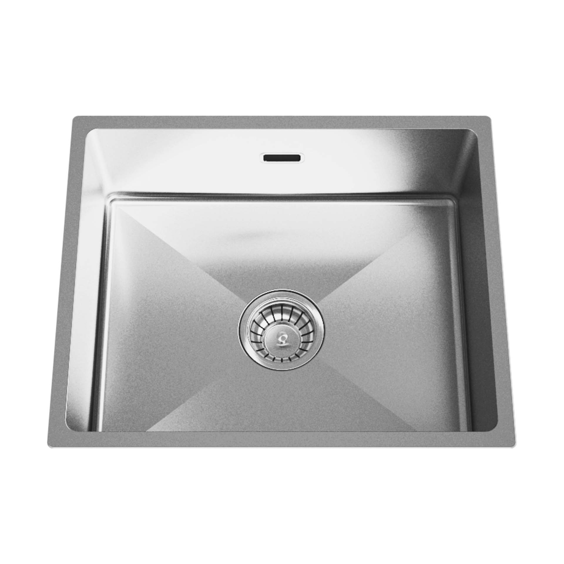 Lava-Louça 1 Cuba Modern 540x440x200mm Inox Não Polido AFJ