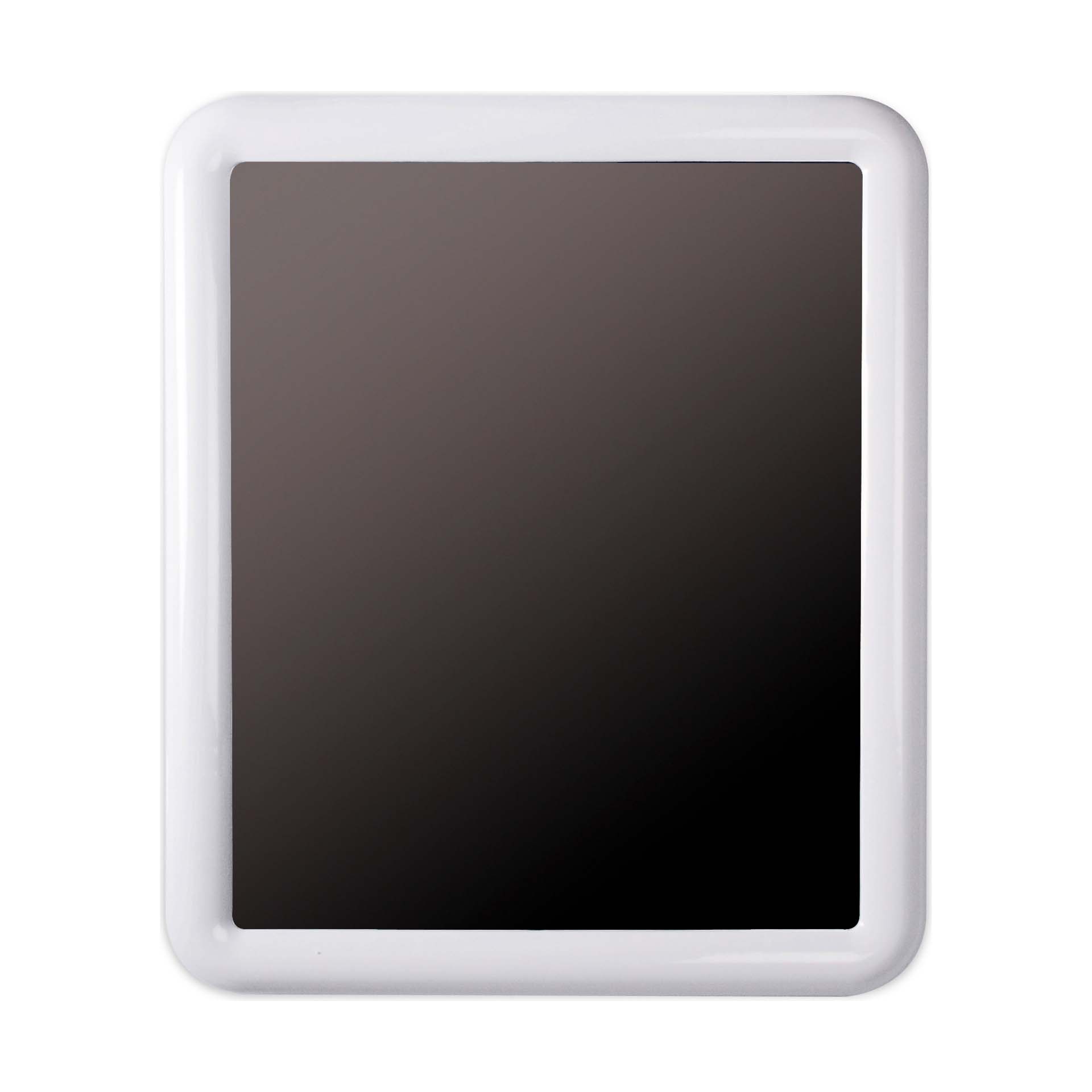 Espelho Retangular com Moldura Branca 65x55cm Tatay