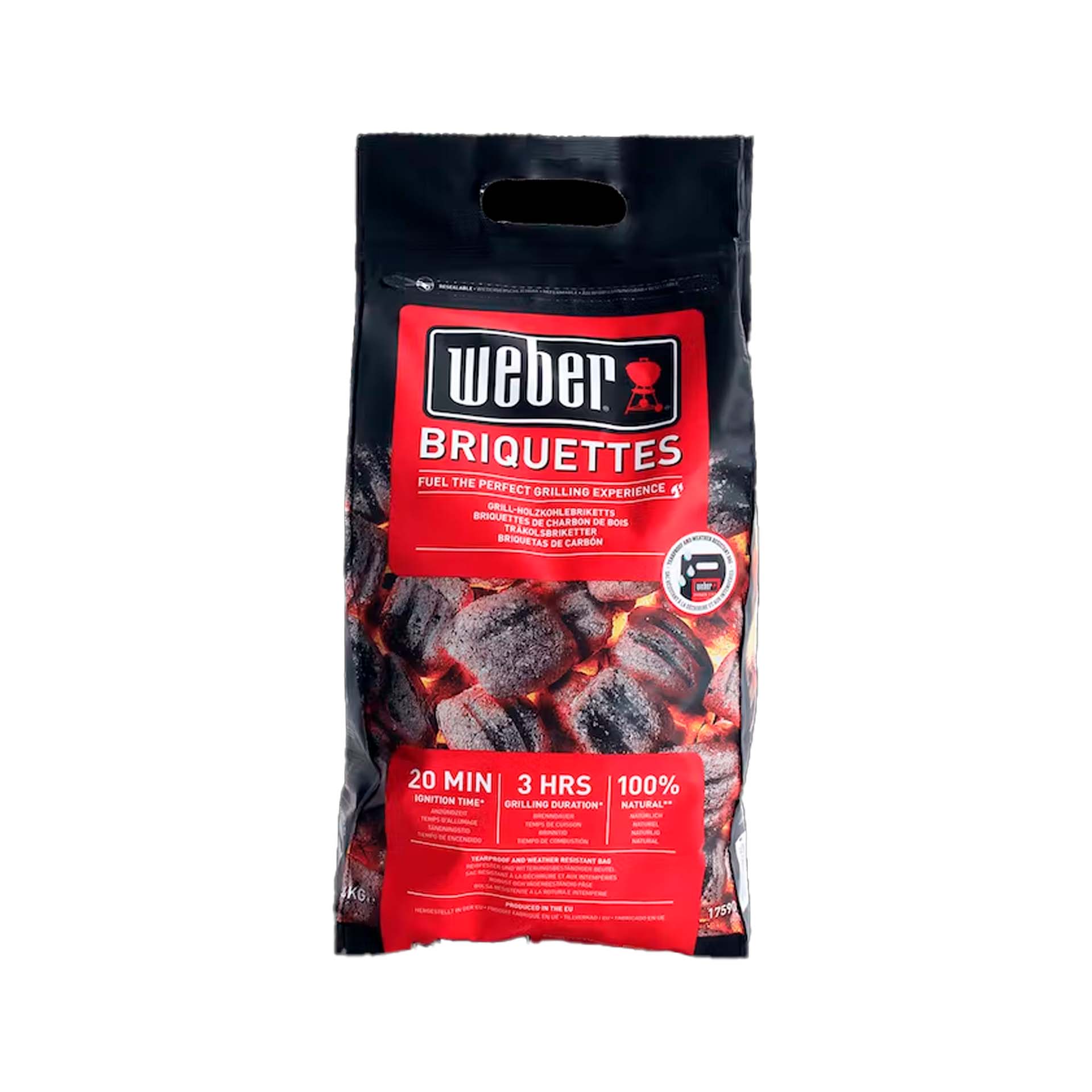 Briquetes de Carvão 4KG Weber