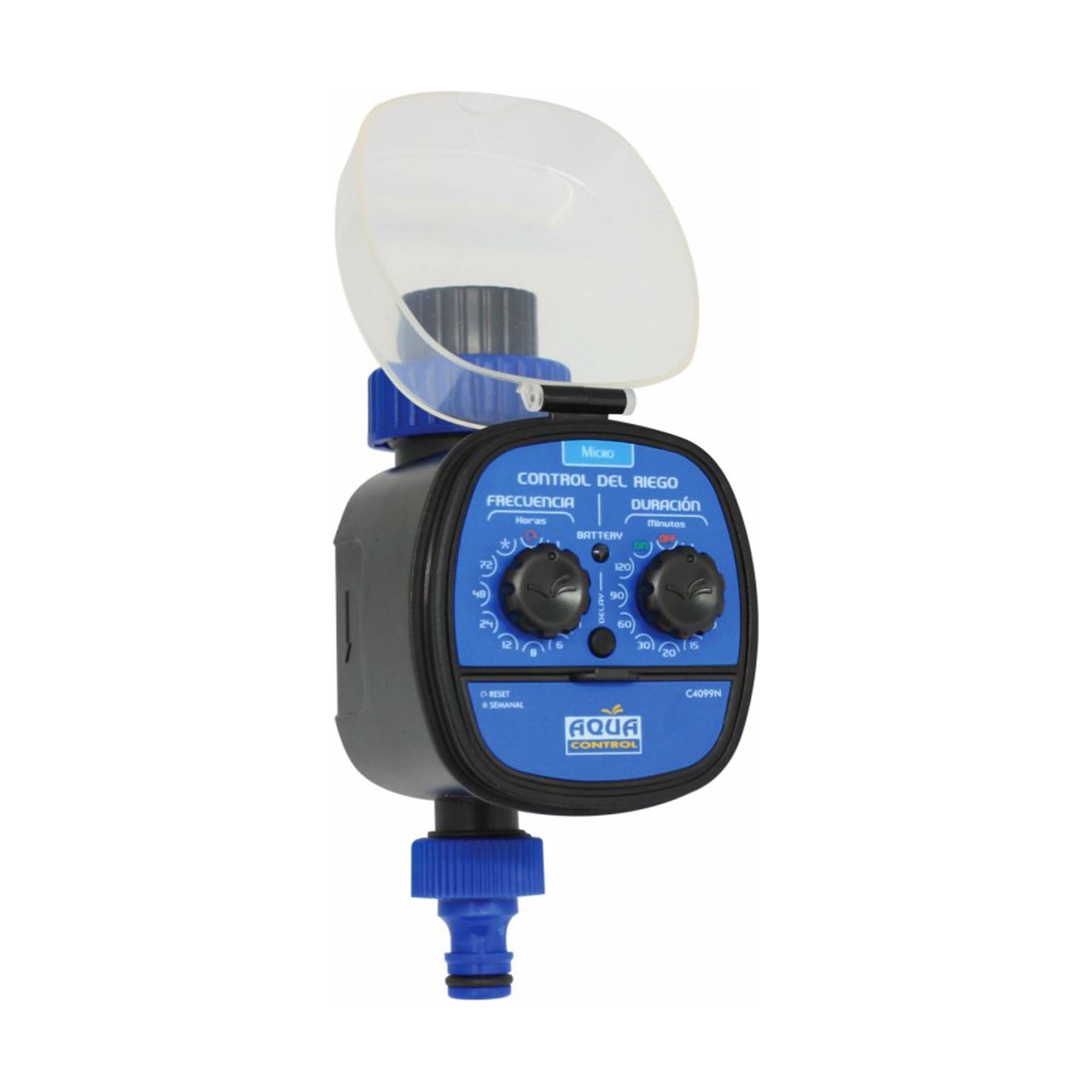 Programador Micro Rega Torneira Analógico 1 Estação 3/4" Aqua Control