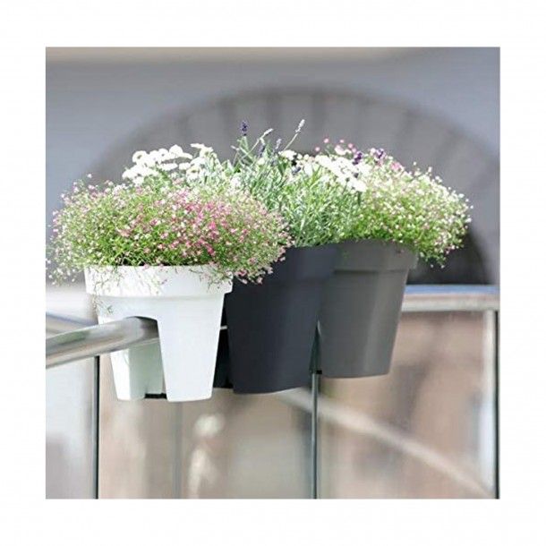 Vaso para Varanda Lofly Bridge Verde - 25 cm Vaso para Varanda Lofly Bridge Verde - 25 cm