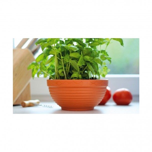 Vaso Taça Misa Plástico Terracota - 30 cm Vaso Taça Misa Plástico Terracota - 30 cm