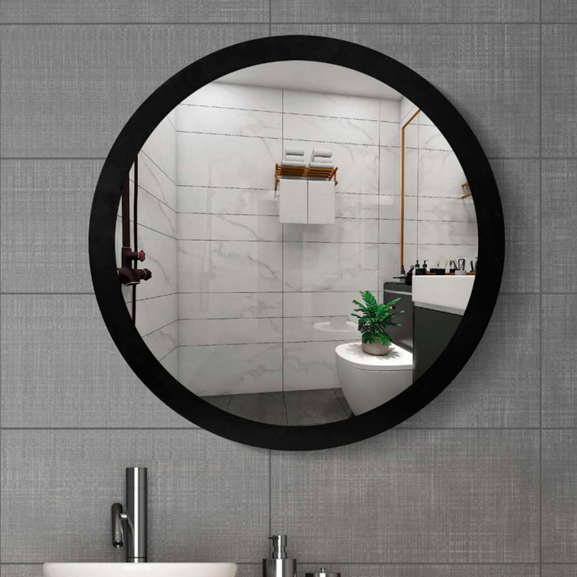 Espelho Redondo Mirko 80cm Pyp