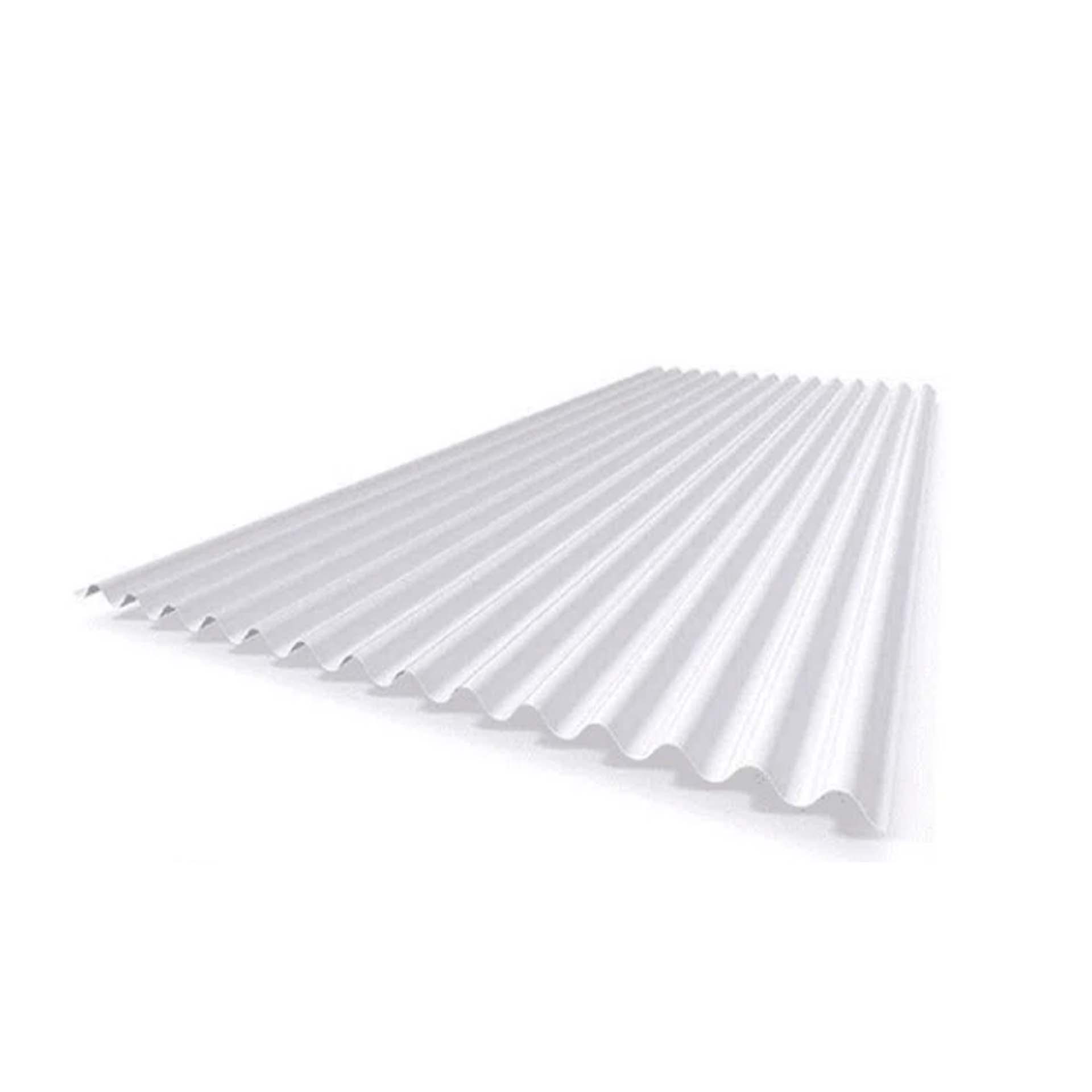 Chapa Perfilada Fibra de Vidro 0,9mm 1,15x2M Neutro