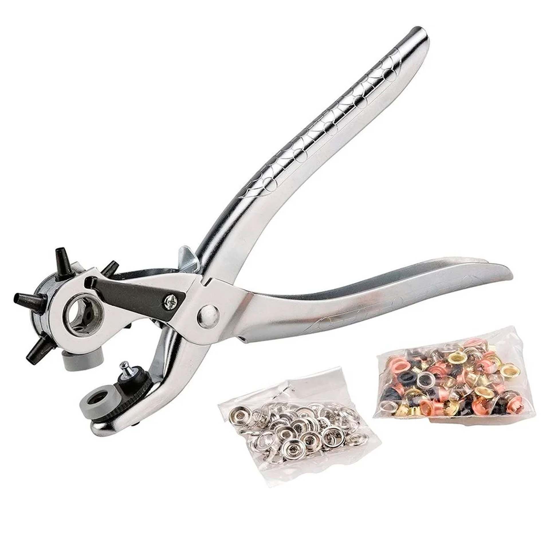 Alicate Perfurador Pregador de Couro/Tecidos/Plástico KWB