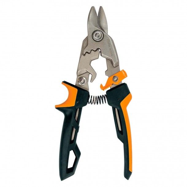 Tesoura Corta Chapas com Corte Reto 25,4mm PowerGear Fiskars Tesoura Corta Chapas com Corte Reto 25,4mm PowerGear Fiskars