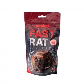 Raticida Fastrat Cereal Vermelho 150g