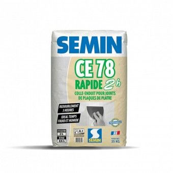 Massa Juntas para Gesso Cartonado Ce78 2h 25kg Semin