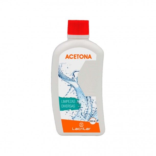 Acetona 500ml Lacrilar