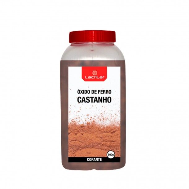 xido de Ferro Castanho 500g Lacrilar