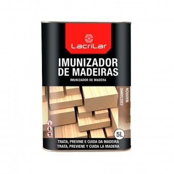 Imunizador de Madeiras Castanho 5L Lacrilar