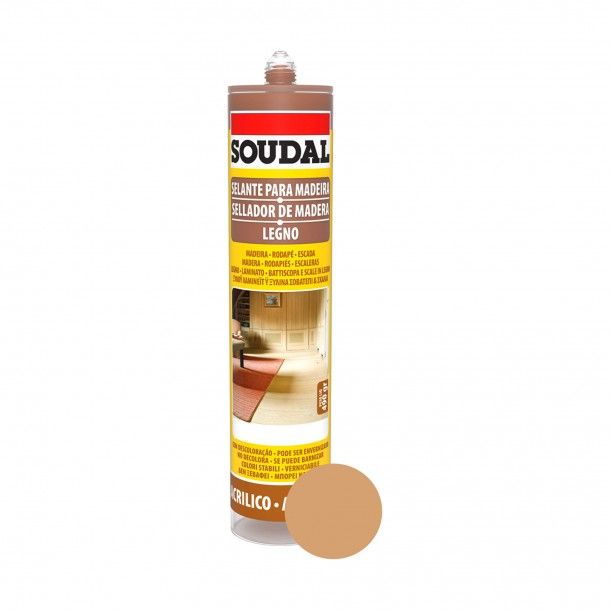 Selante Acrlico para Madeira Soudal 300ml