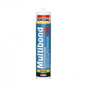 Cola e Veda Multibond 35 Transparente 290ml Soudal