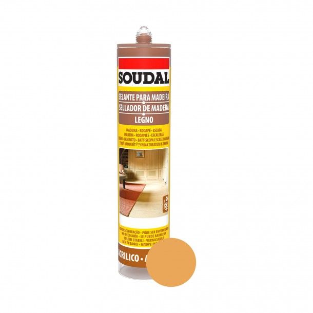 Selante Acrlico para Madeira Soudal 300ml