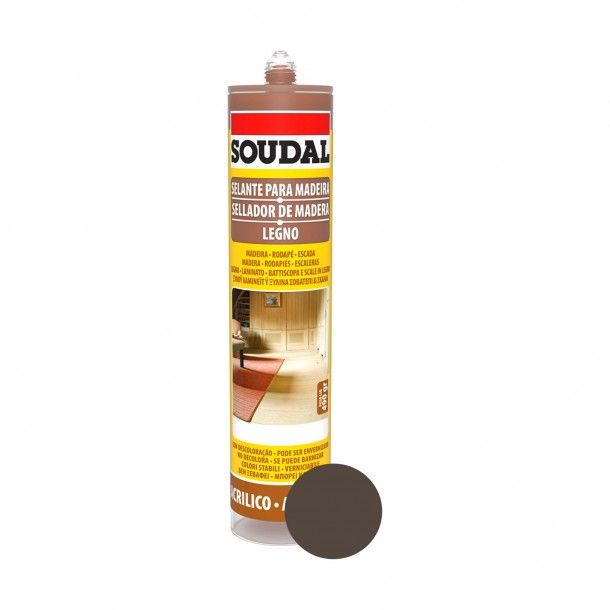 Selante Acrlico para Madeira Soudal 300ml