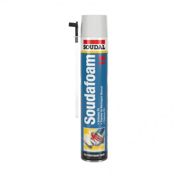 Espuma Poliuretano Soudafoam 1K Soudal 750ml