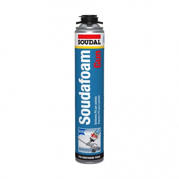 Espuma Poliuretano para Pistola Soudal 750ml