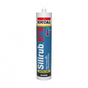 Silicone Resistente ao Calor Silirub HTN Soudal 310ml