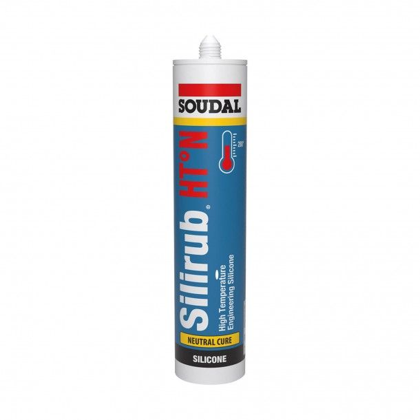 Silicone Resistente ao Calor Silirub HTN Soudal 310ml