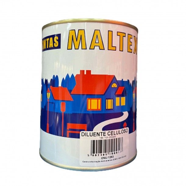 Diluente Celuloso Especial 1L Tintas Maltex