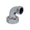 Joelho Macho-Fmea 1/2"x3/4" com Porca Loua Cromado