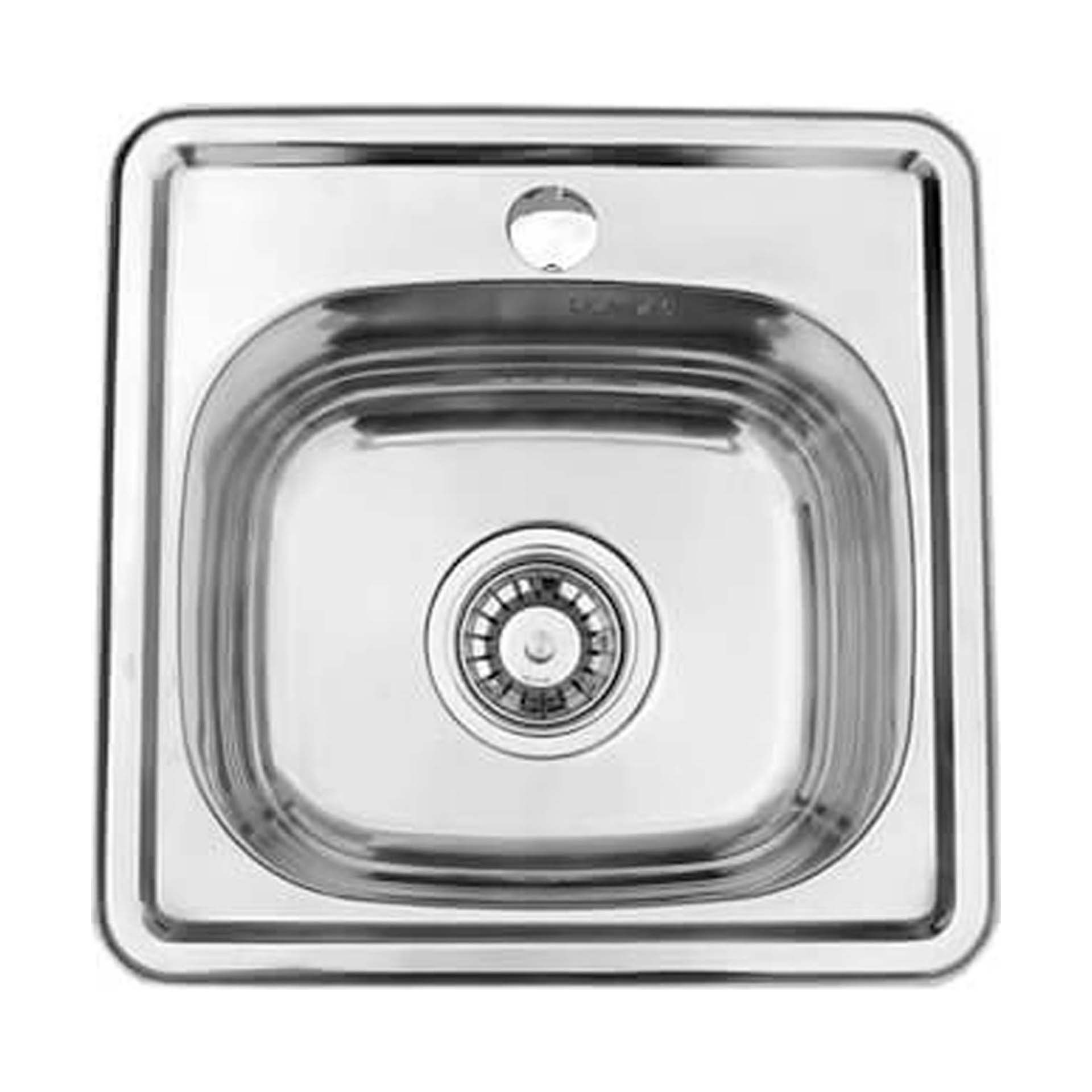 Lava-Louça Eco 1 Cuba 380x380x170mm Inox