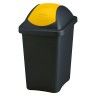 Ecoponto Reciclagem Com Tampa Amarela - 30L