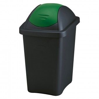 Ecoponto Reciclagem Com Tampa Verde - 30L