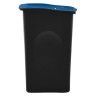 Ecoponto Reciclagem Com Tampa Azul - 50L