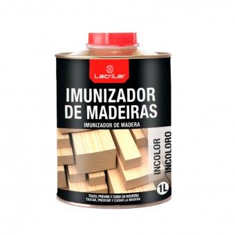 Imunizador de Madeiras Incolor 1L Lacrilar