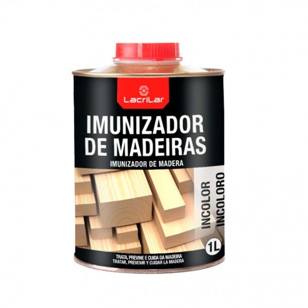 Imunizador de Madeiras Incolor 1L Lacrilar