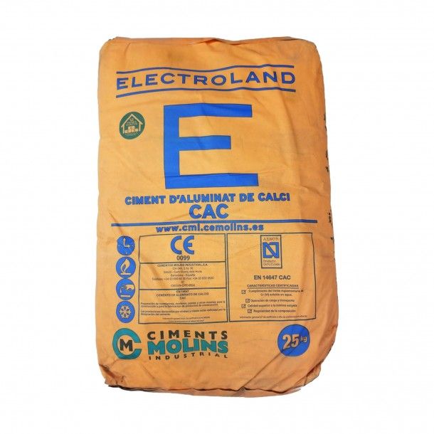 Cimento Refratrio Electroland 25Kg