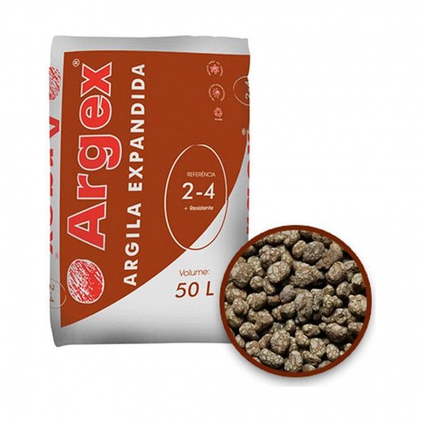 Argila Expandida 2-4 Argex 50L