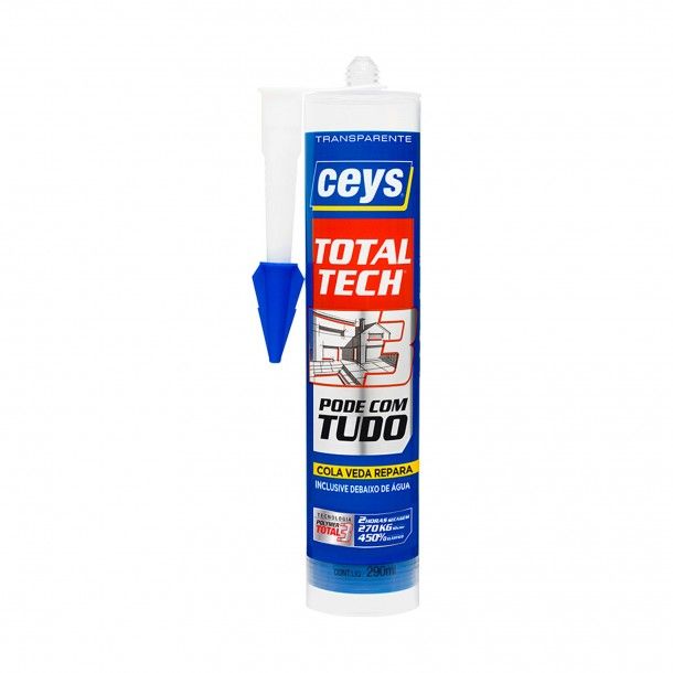 Cola e Veda Tech Ceys Transparente 290ml