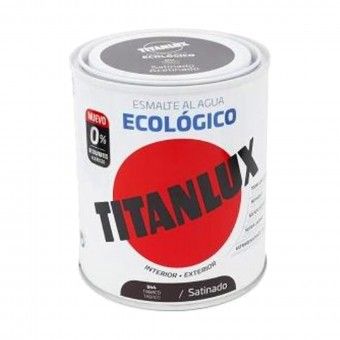 Esmalte Ecolgico Base gua Acetinado Titanlux Tabaco 750ml