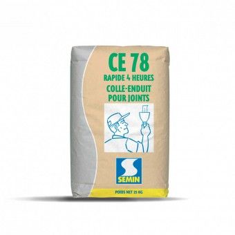 Massa Juntas para Gesso Cartonado Ce78 4h 25kg Semin