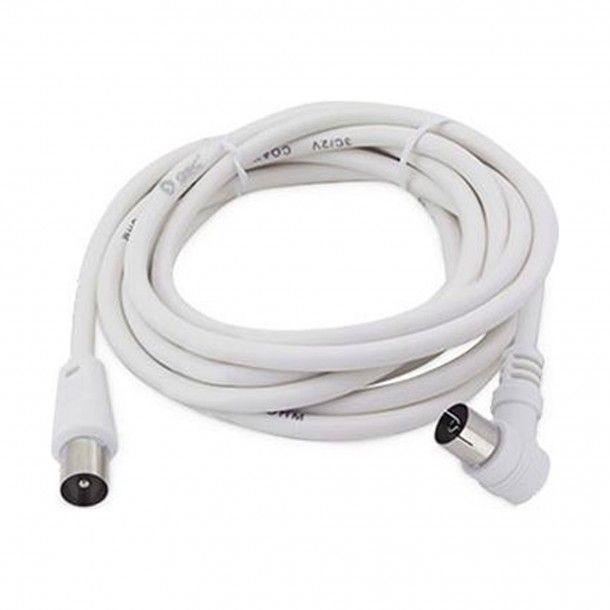 Extenso Coaxial TV M/F 1,5M Branco