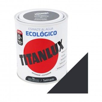 Esmalte Ecolgico Base gua Acetinado Titanlux Verde Carruagem 750ml