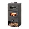 Salamandra a Lenha com Forno 10,6KW Alabama Delba Ecodesign